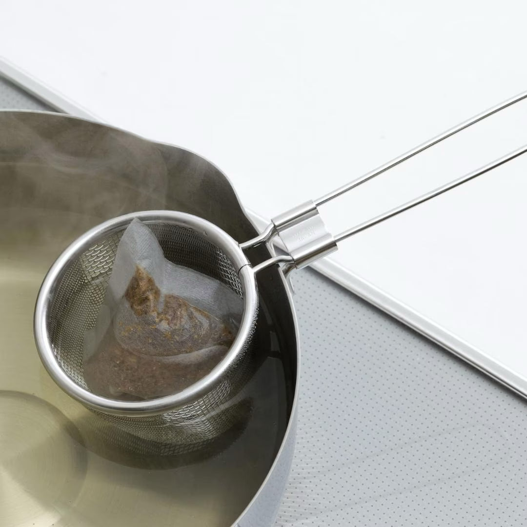 Japan Tsubame Shimomura Stainless small boil strainer