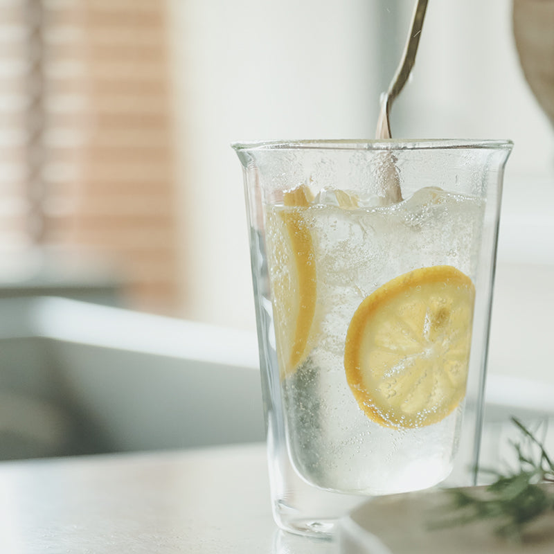 KINTO KRONOS CAST double wall cocktail glass 290ml