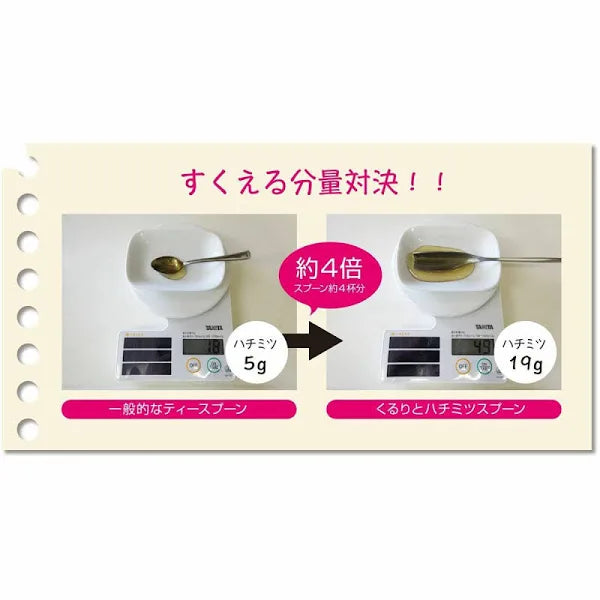 Aux Leye Japan Made Stainless Steel Honey Spoon