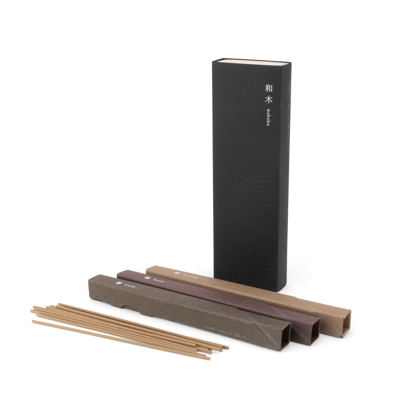 Kousaido Incense The Wamoku series set of Three different incense types