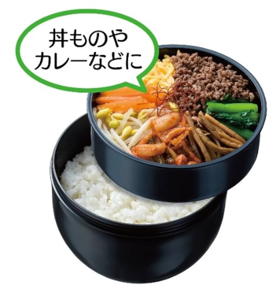 SKATER Japan Made Four Season Large 2 Tier Bento Lunch Box