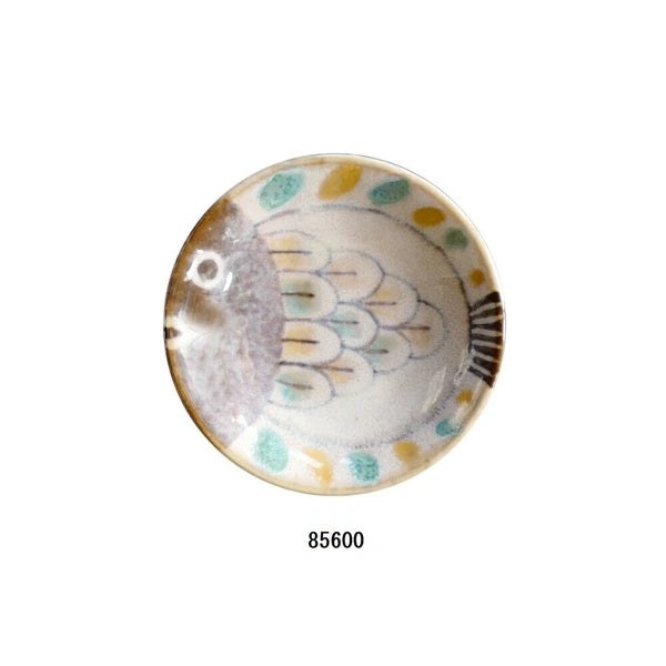 Japan Made Blush-colored small dish plate