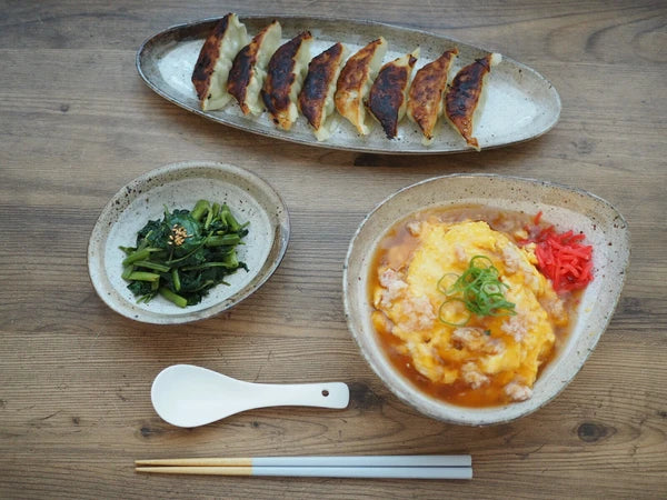 Japan Minoware Yakimono Long Oval Plate