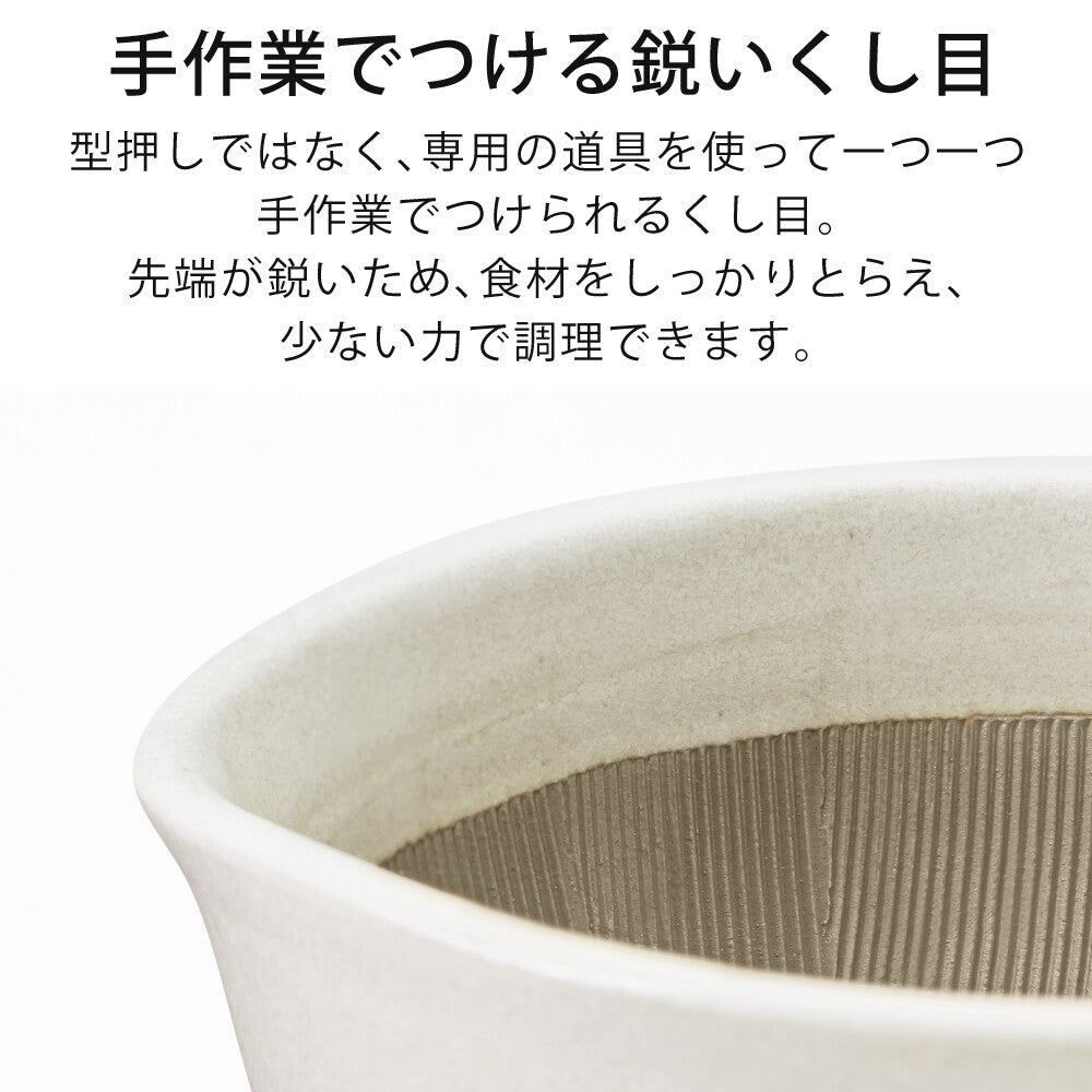 Japan Motoshige x &NE Suribachi Mortar /Grater Bowl Large