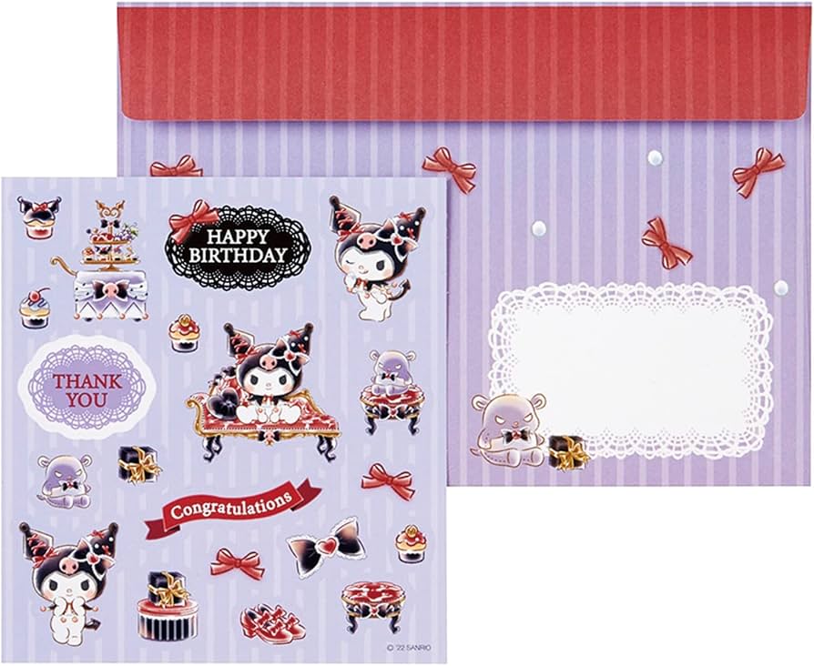 Assorted Japan Made SANRIO Greeting Cards