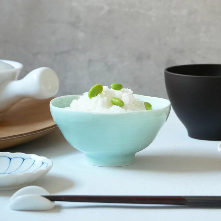 Japan Made Porcelain Round Rice Bowl