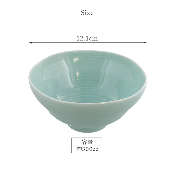 Japan Made Porcelain Round Rice Bowl