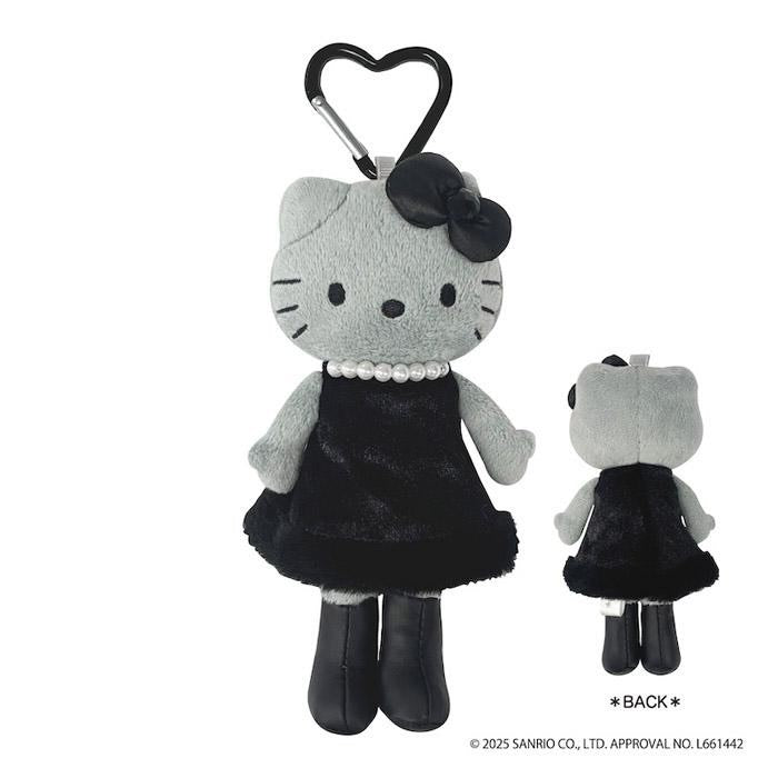 Sanrio Hello Kitty Charm Black and White Angel Series-Long Legged Angel