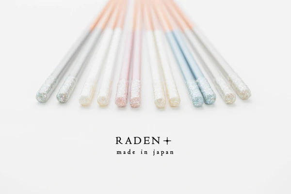 Japan Made RADEN+ Chopsticks Glitter Kasane, Single Pair (23cm)