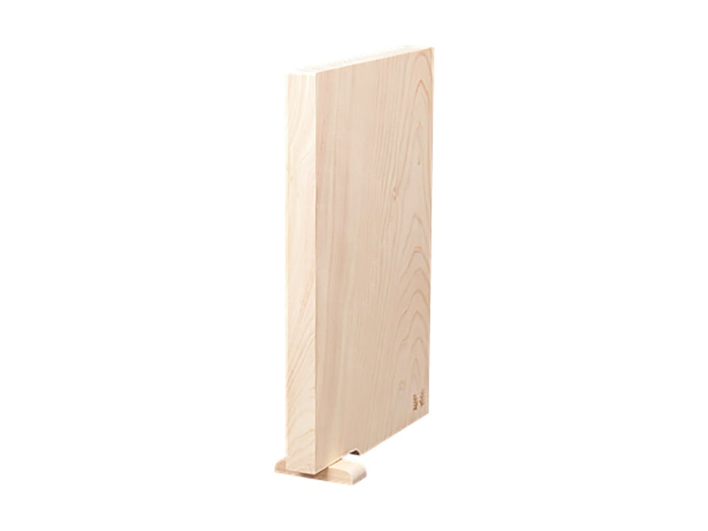 SHIMANTO HINOKI RYU Cypress Cutting Board with Stand