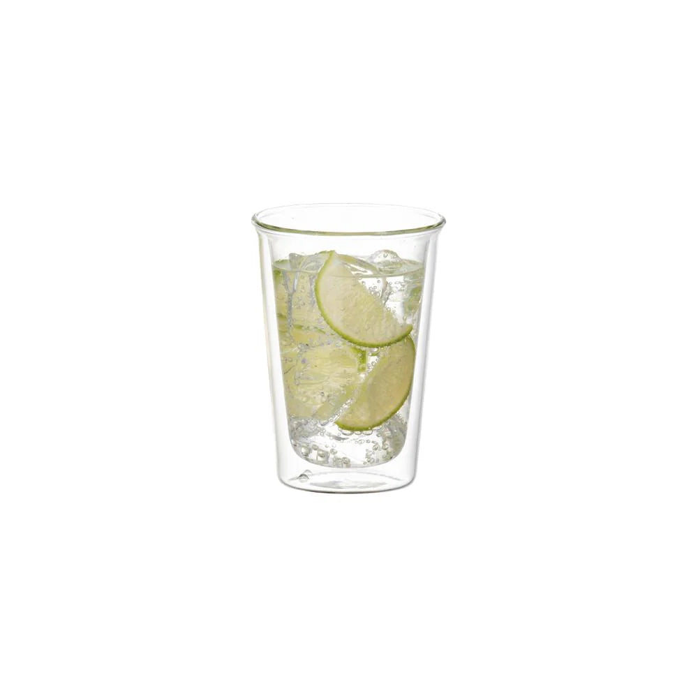 KINTO KRONOS CAST double wall cocktail glass 290ml