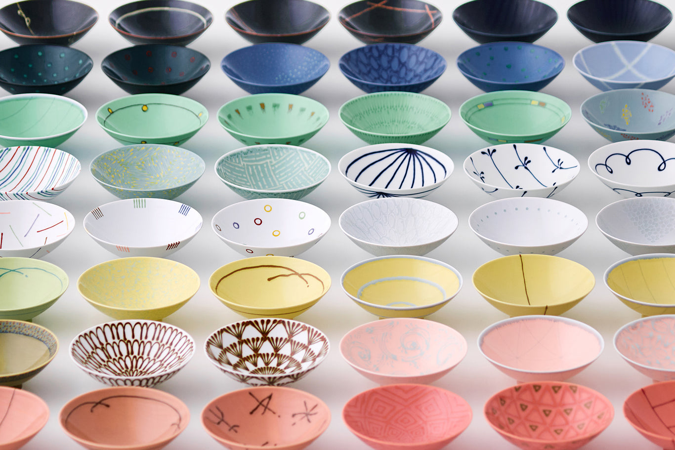 HAKUSAN Pottery Flat Bowl Chawan