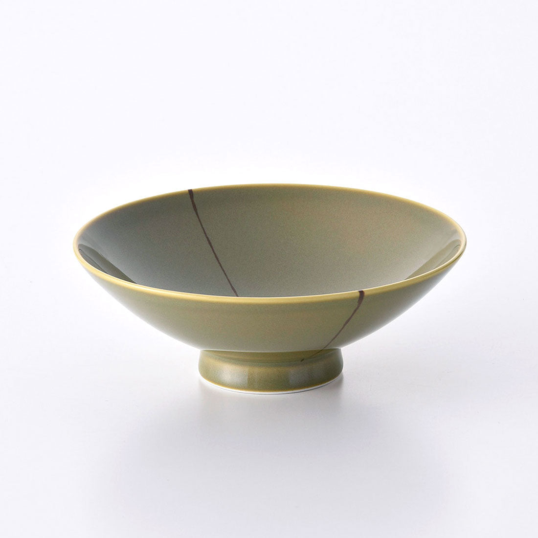 HAKUSAN Pottery Flat Bowl Chawan