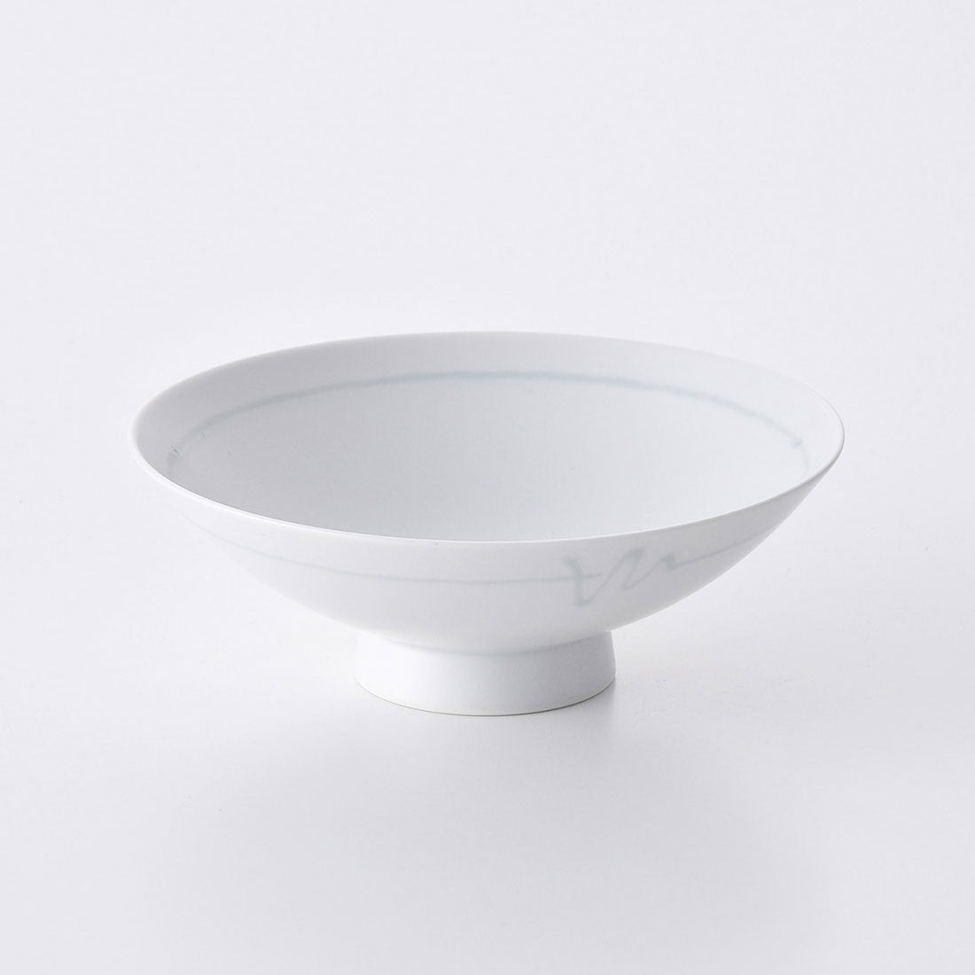 HAKUSAN Pottery Flat Bowl Chawan