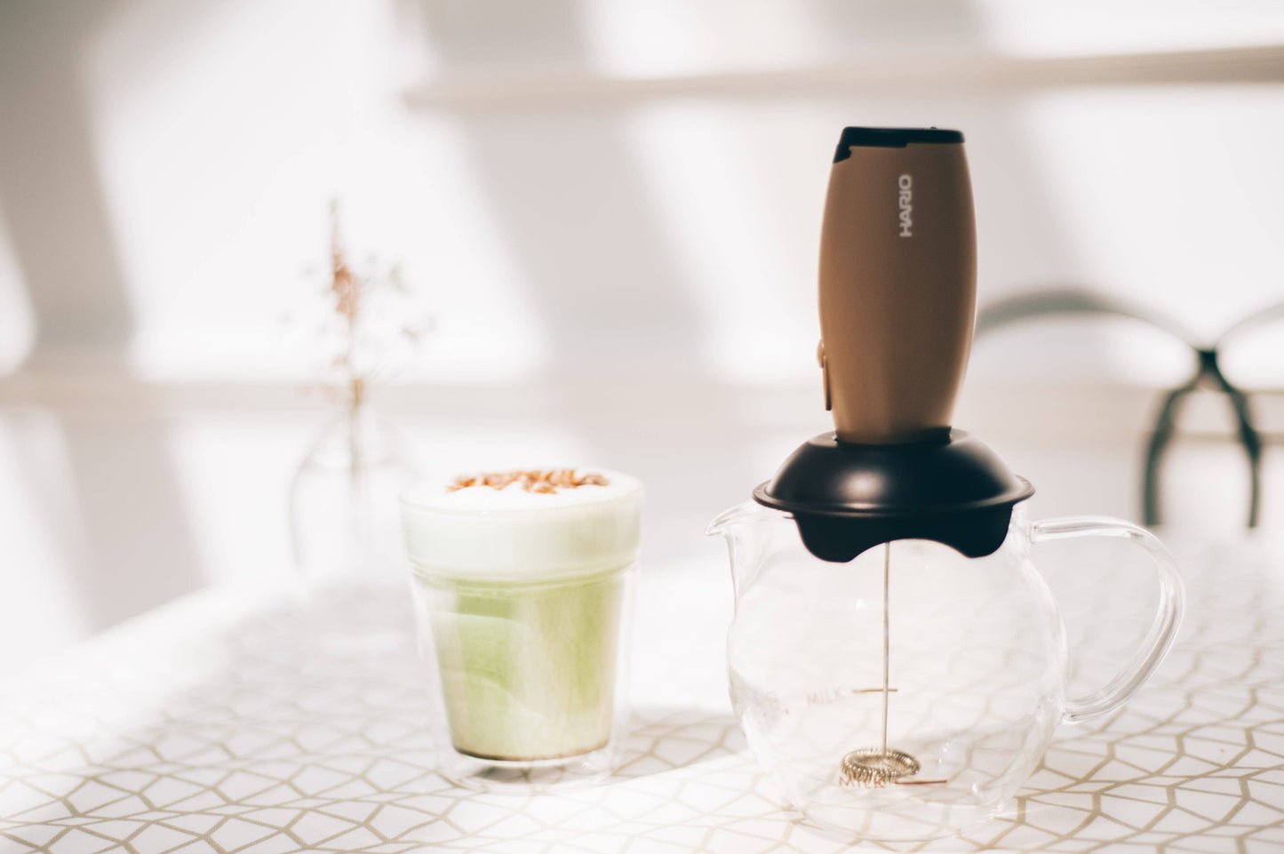 HARIO Matcha Whisk & Creamer