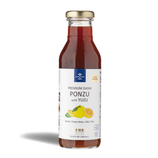 Kuze Fuku & Sons PREMIUM DASHI PONZU SAUCE WITH YUZU 11.8 fl. oz.