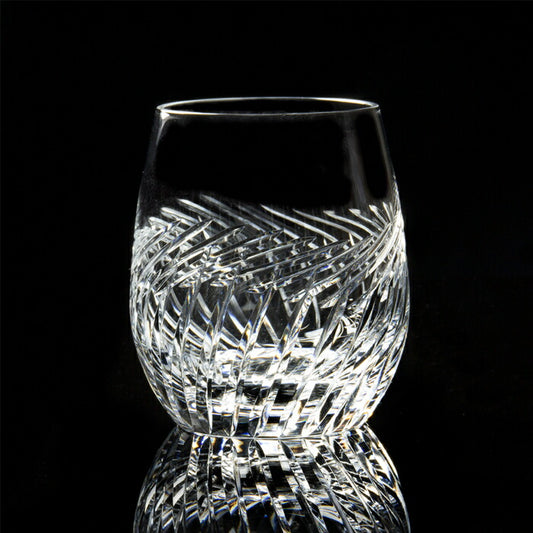 KAGAMI Crystal Wheat Field Whiskey Glass | T741-2807
