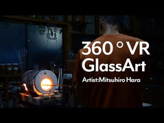 ARTISANS-原光 弘 Handmade Glass Triangle Dish Plate (Two sizes)