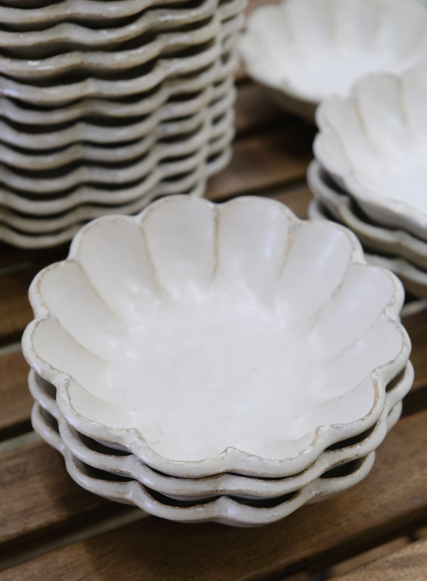 KANEKO KOHYO Rinka Flower Rinka Dish Bowl (16.5cm/6inch)
