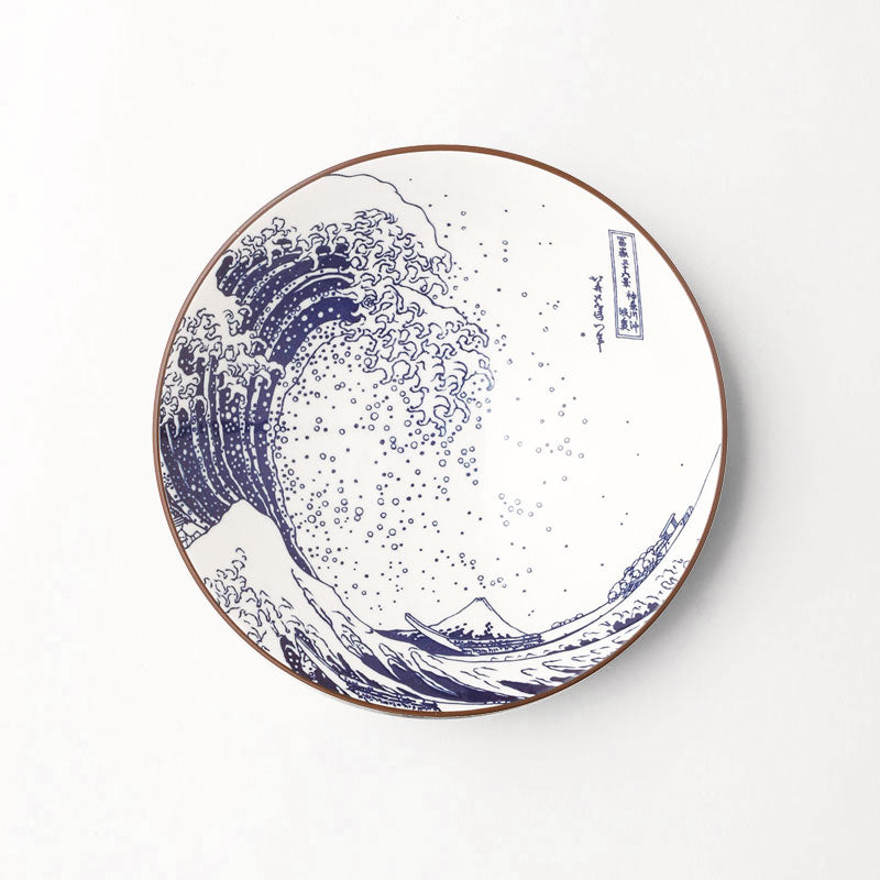 Japan Minoyaki The Great Wave off Kanagawa Collection 北斎富士
