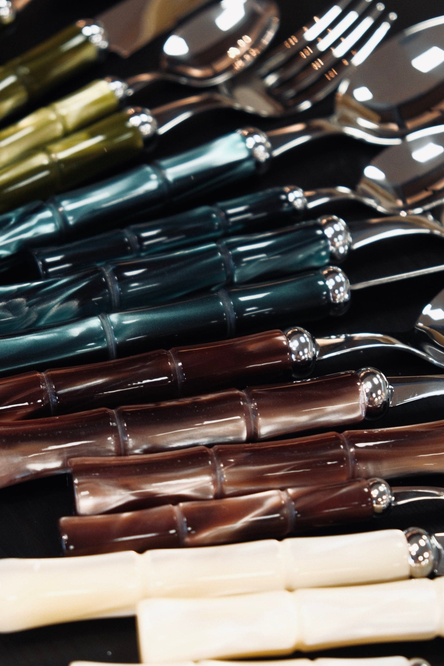 RIVADOSSI SANDRO Bamboo 4pcs Cutlery Set (Brown)