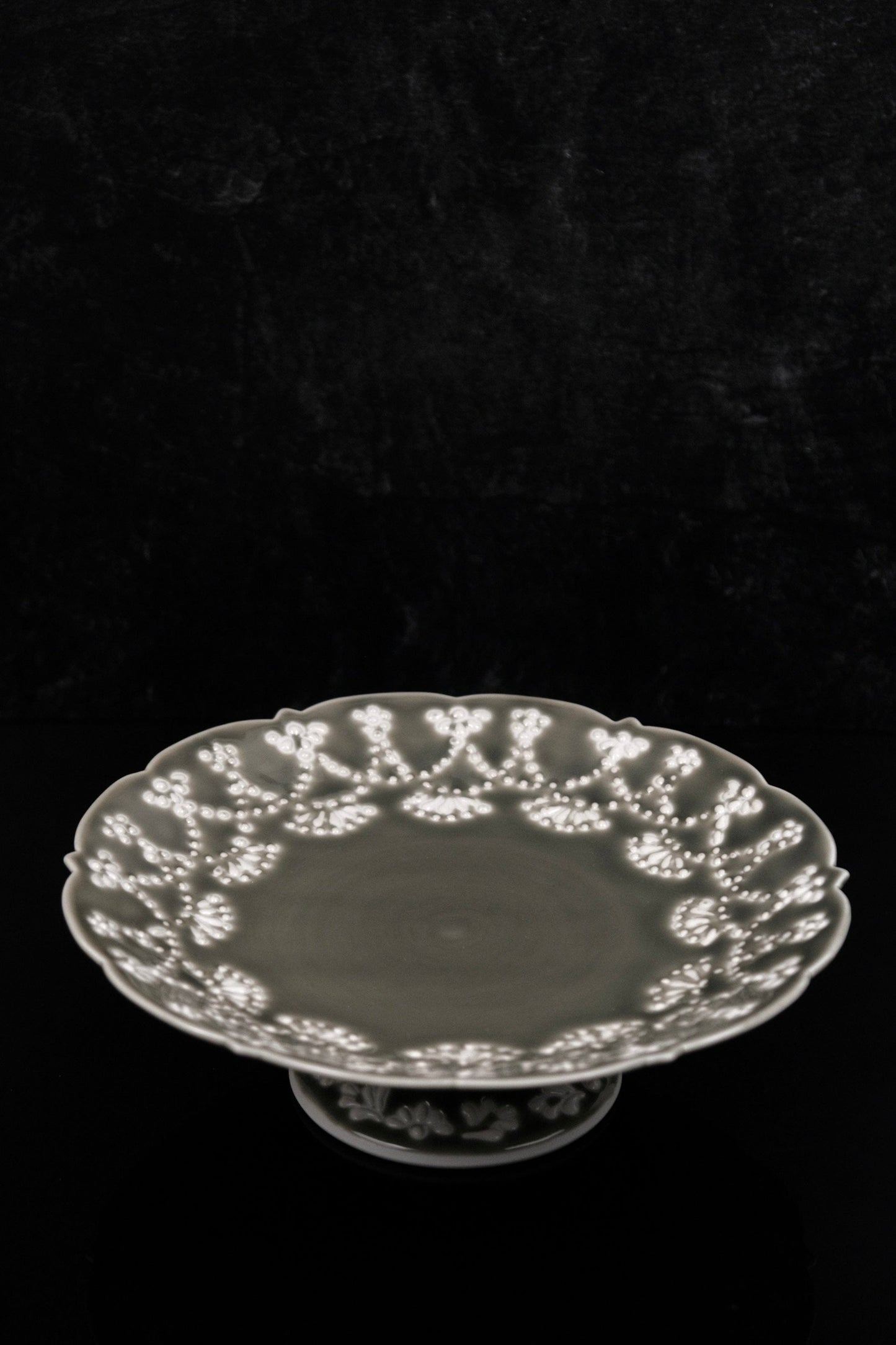 【Limited Edition Special Sale】Artisans-大串真司 Ougushi Masashi High Ground Plate L(Grey)