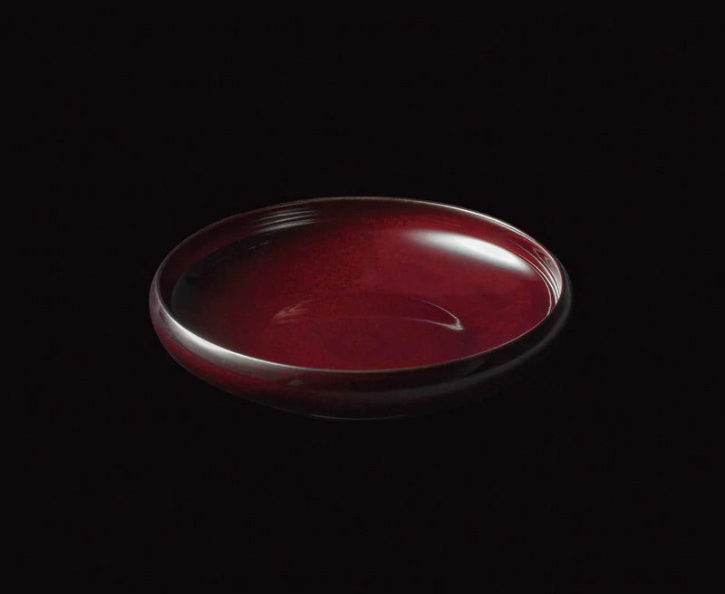 MIYAMA x TSUDOI by RINA ONO(IRON MAROON SERVING BOWL)