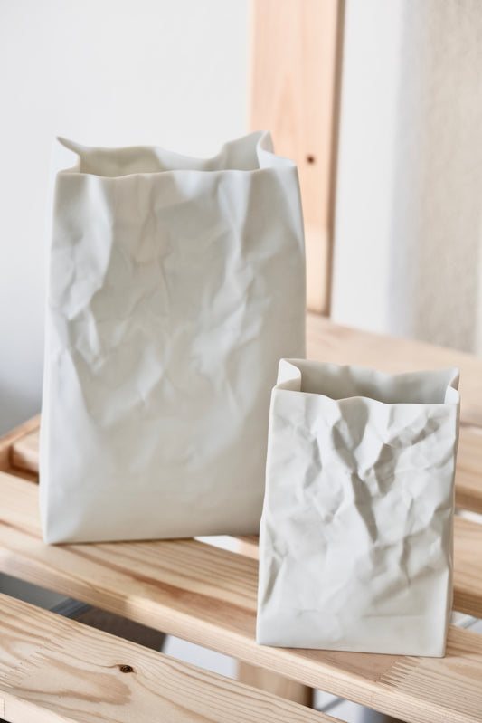 ARTISANS-小松 誠Makoto Komatsu  Crinkle Collection Flower Vase