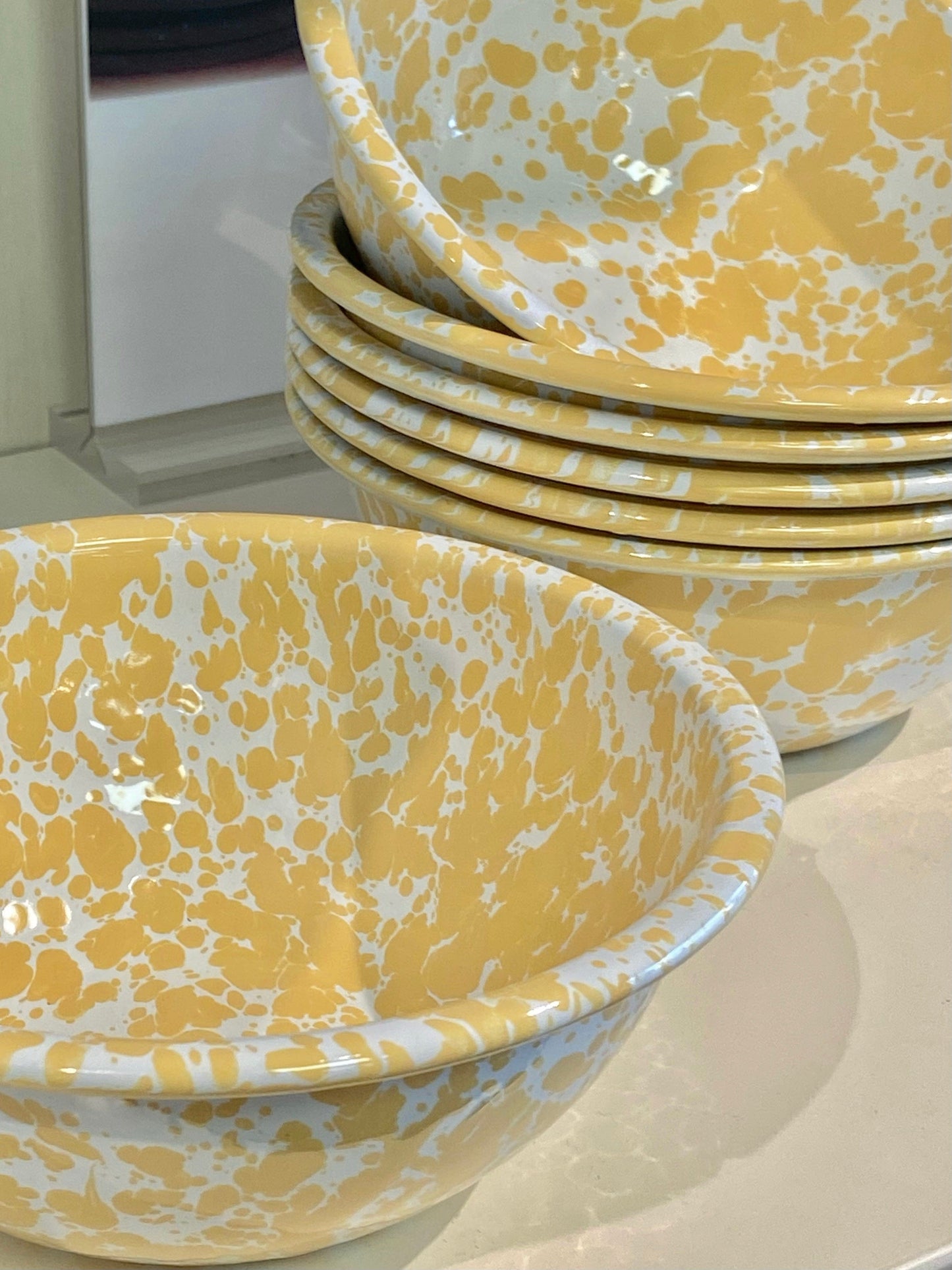 Crow Canyon Home splatter 20oz Cereal Bowll