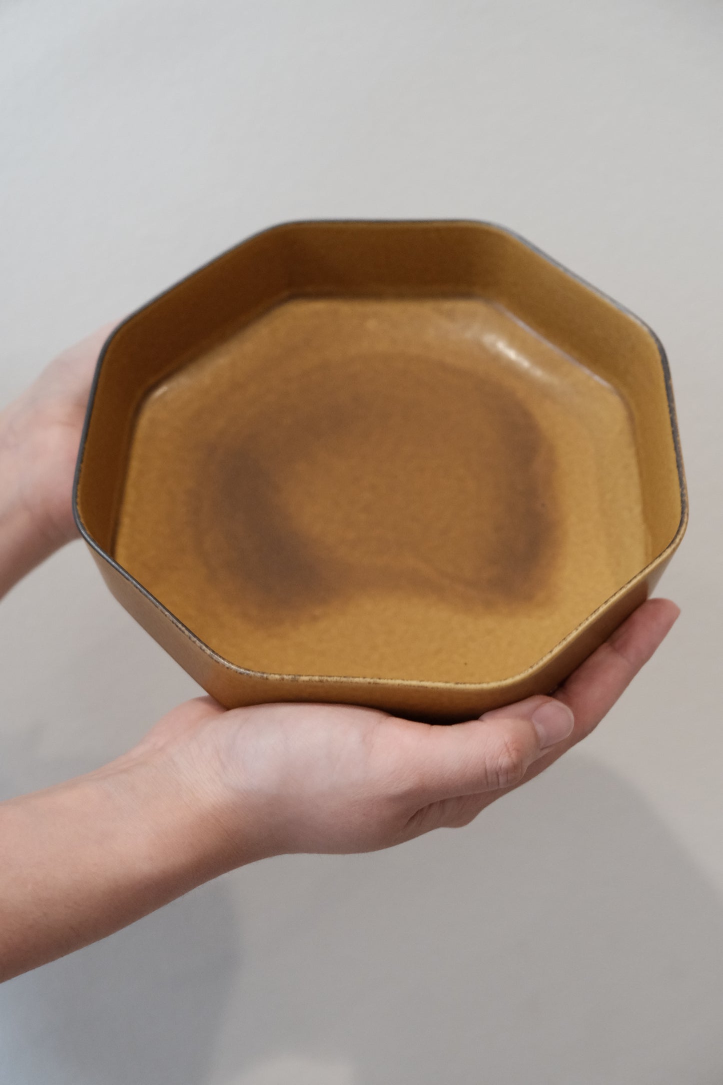 MIYAMA x TSUDOI by RINA ONO(YELLOW OCTAGON BOWL)