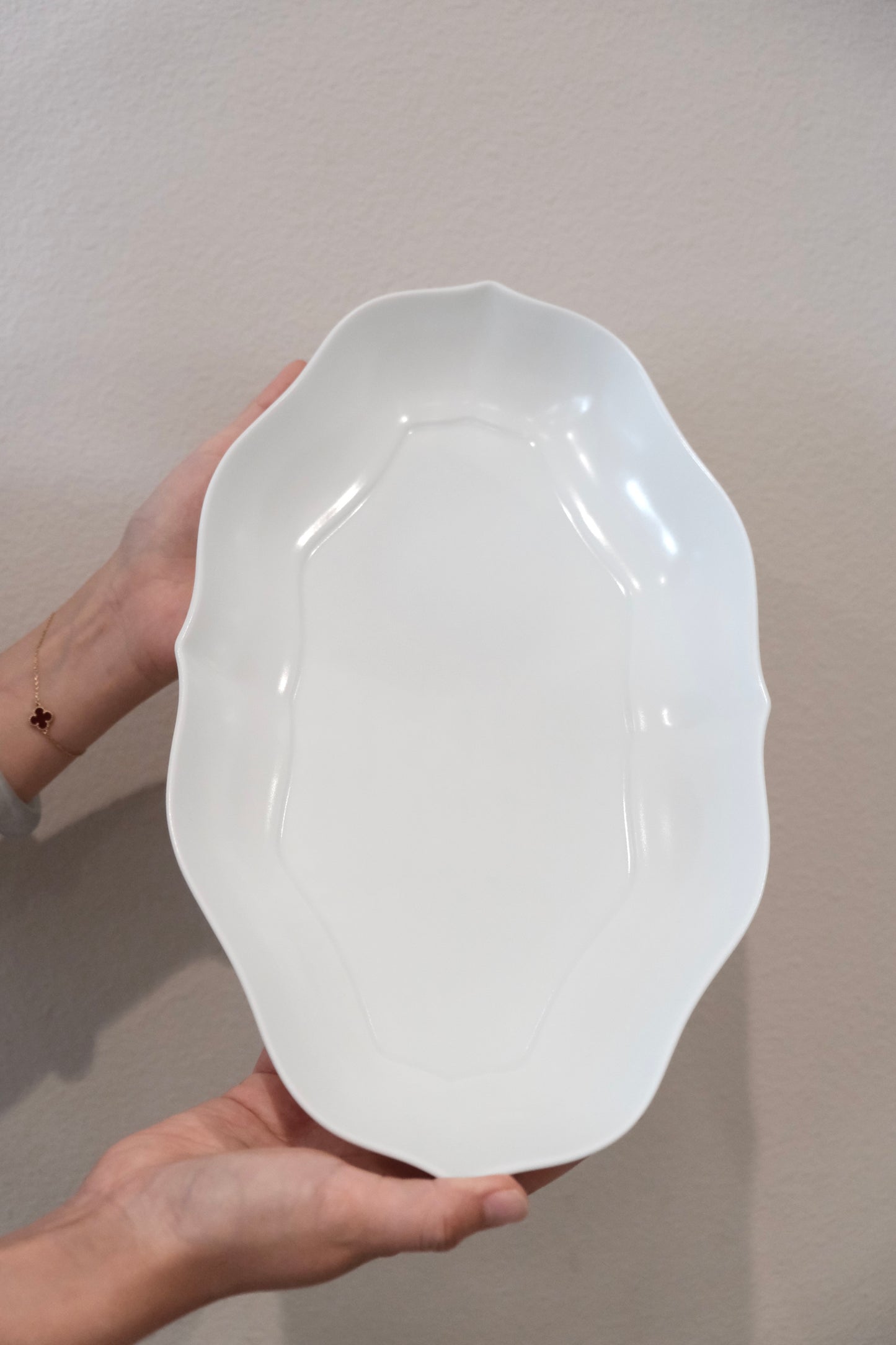 MIYAMA x TSUDOI by RINA ONO( WHITE ROTANA PLATE)