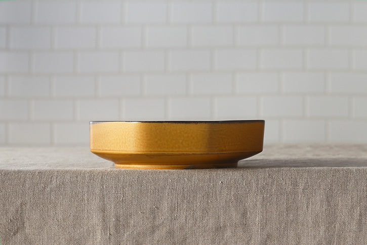 MIYAMA x TSUDOI by RINA ONO(YELLOW OCTAGON BOWL)