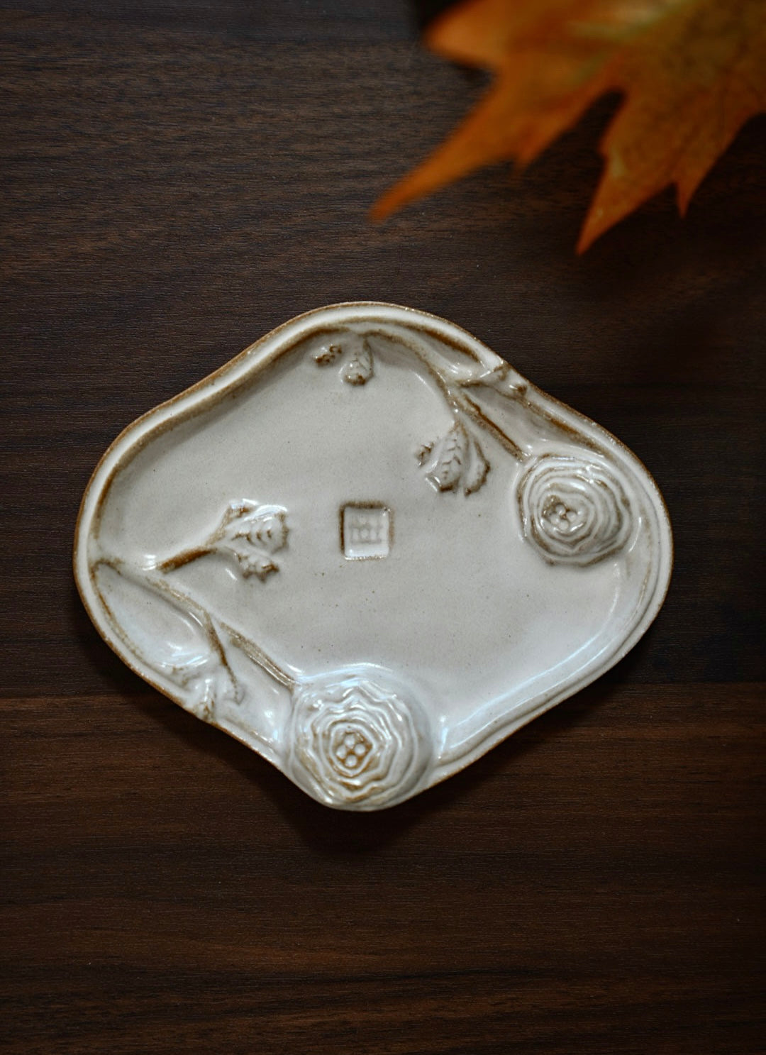 Kielisha-キエリ舎 Handmade Ranunculus Mini Dish Plate