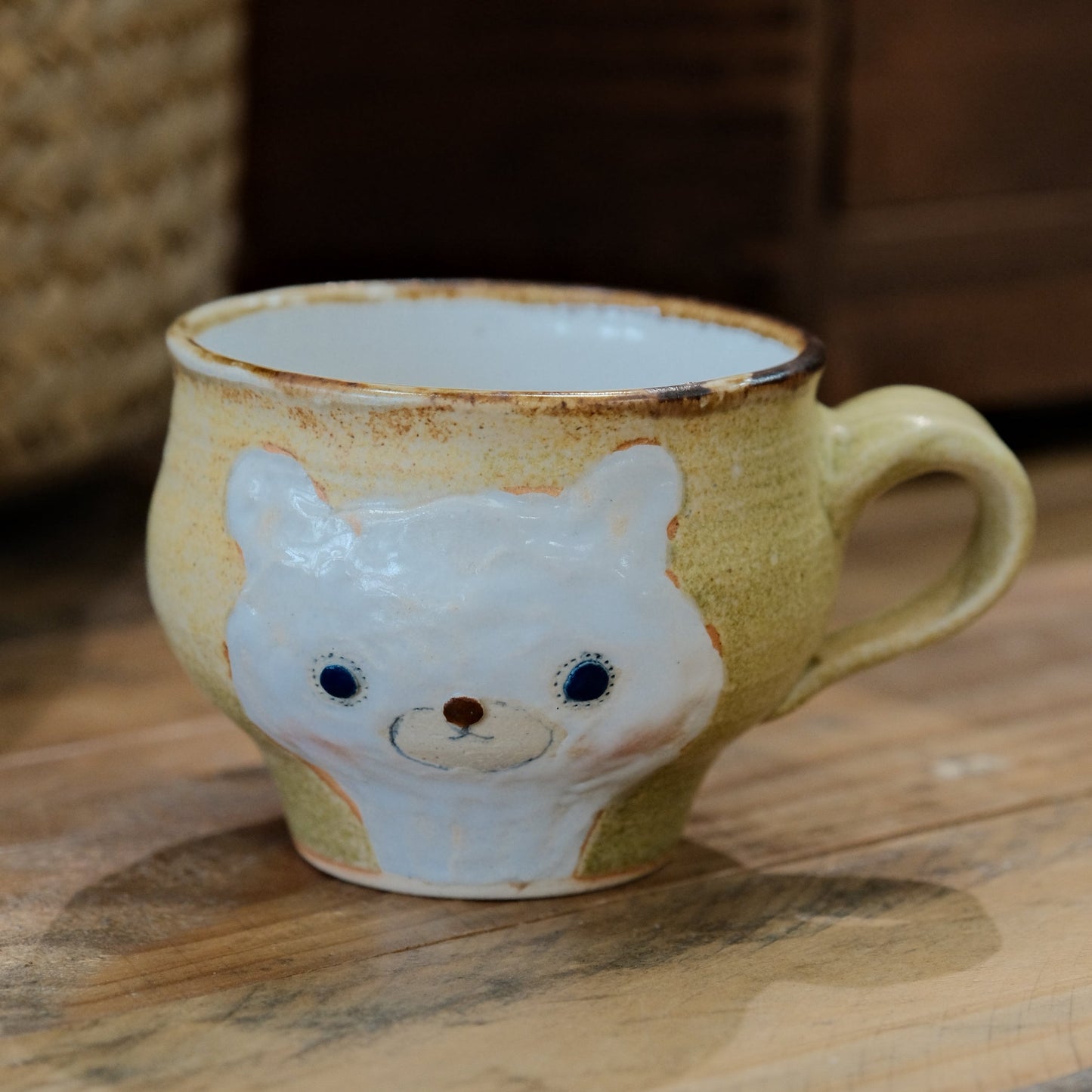 KONGARISHA-コンガリ舎 Handmade Bear Round Mug