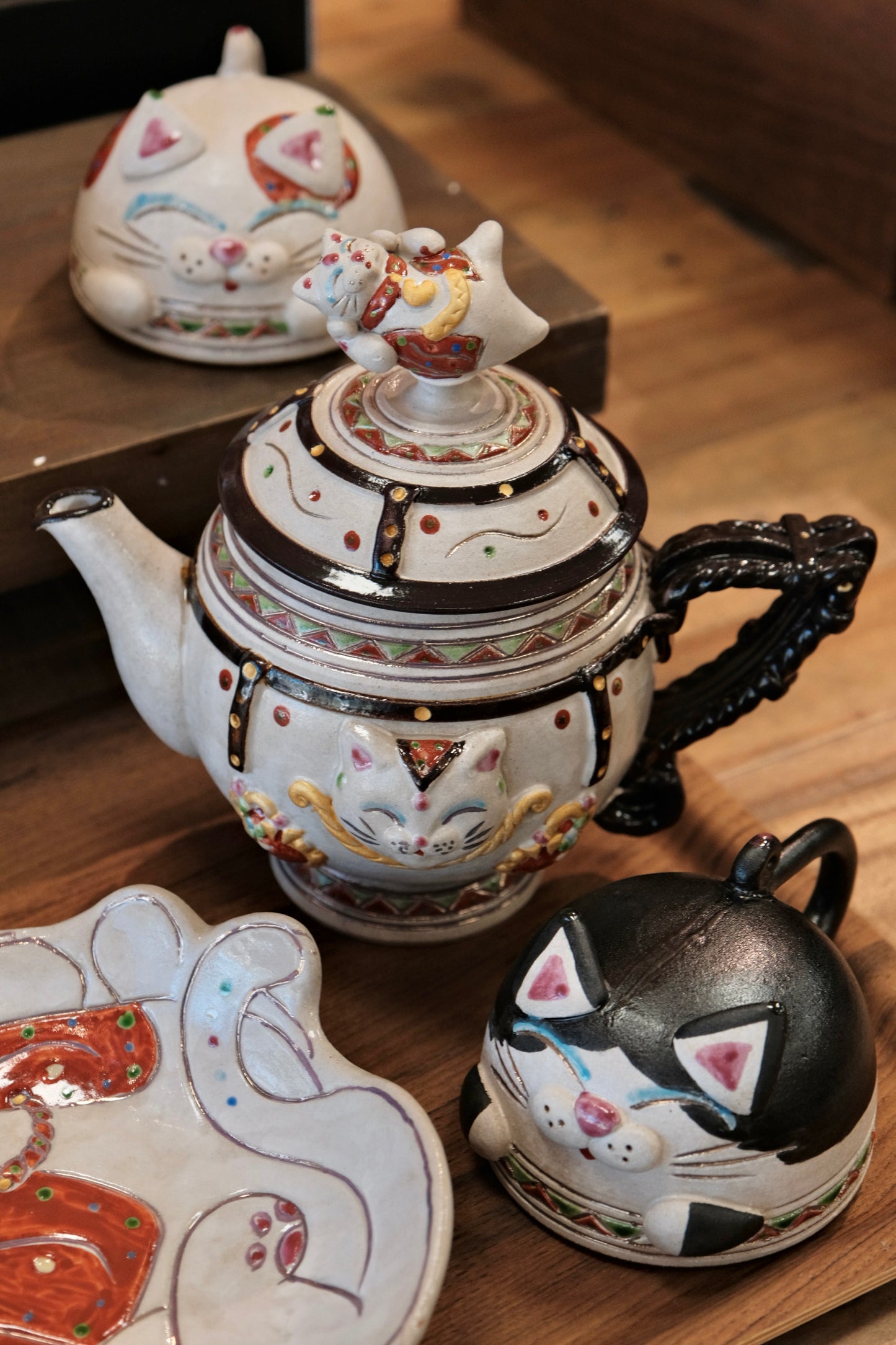 Koichi Yasunaga Japan Handcrafted Cat Selection-安永康一