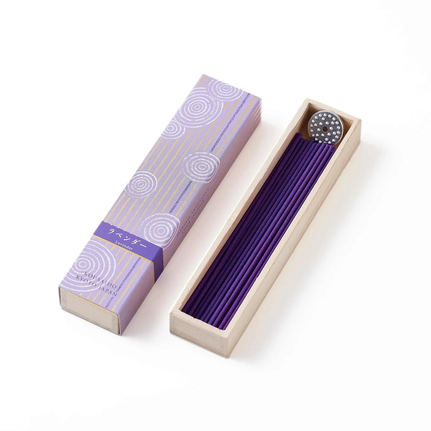 KOUSAIDO Incense｜40 sticks Japanese incense with holder