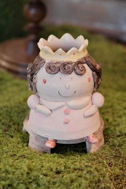 野村典子-Noriko Nomura Storybook Collection Figure Vase(L) princess