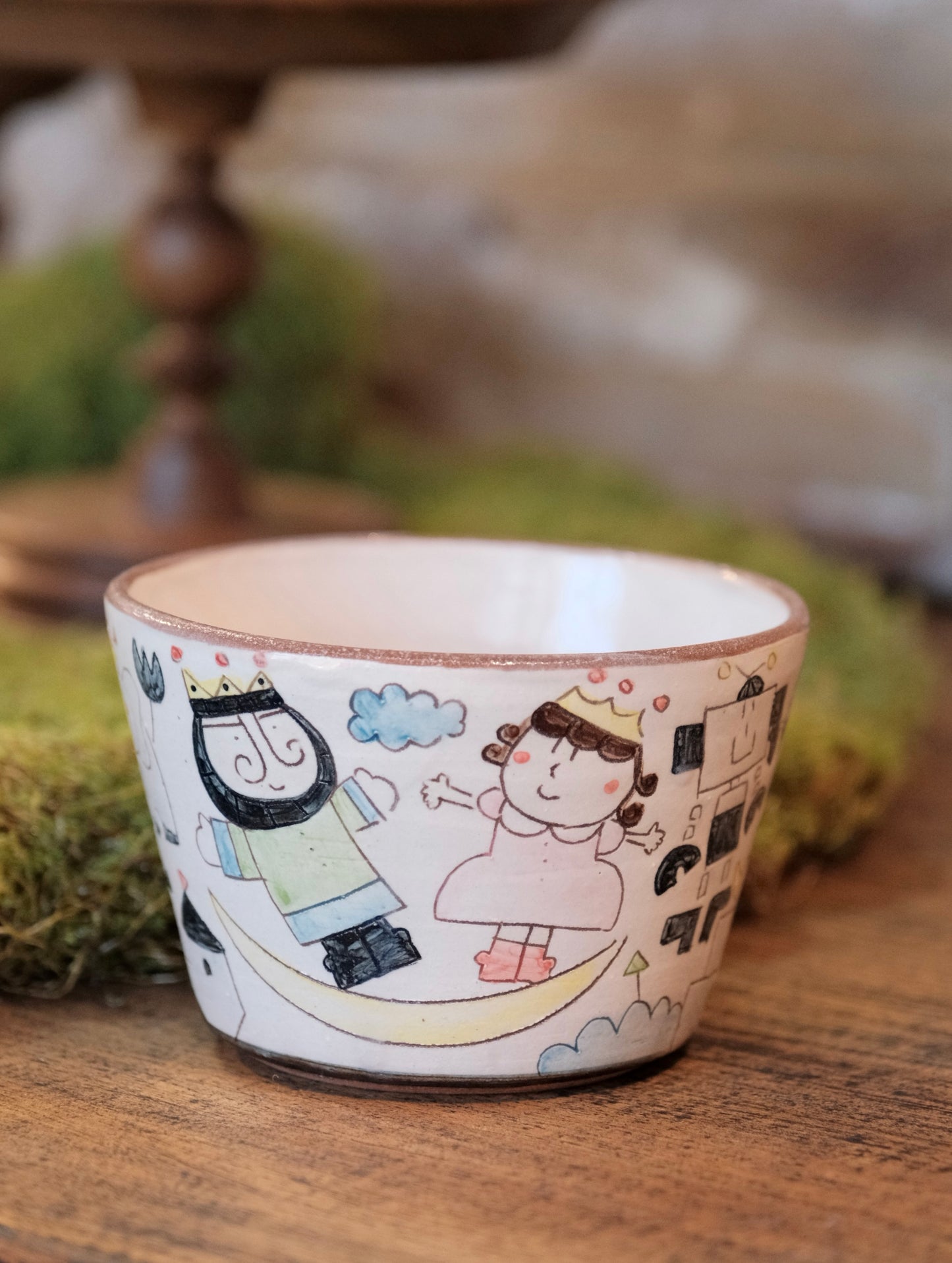 野村典子-Noriko Nomura Handmade Storybook Collection Soup Mug (#6）