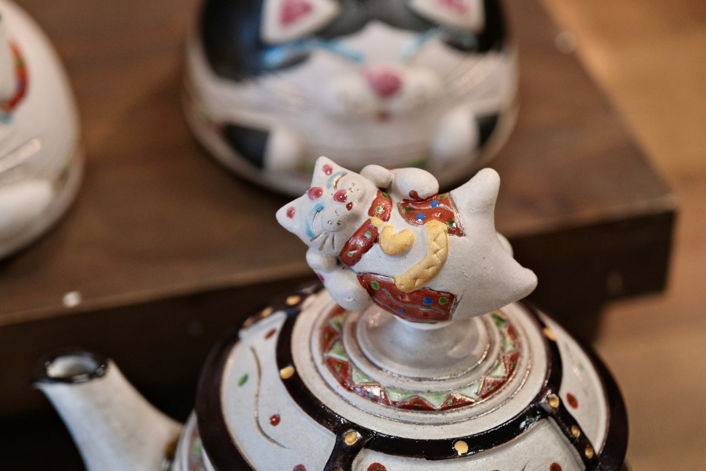 Koichi Yasunaga Japan Handcrafted Cat Selection-安永康一