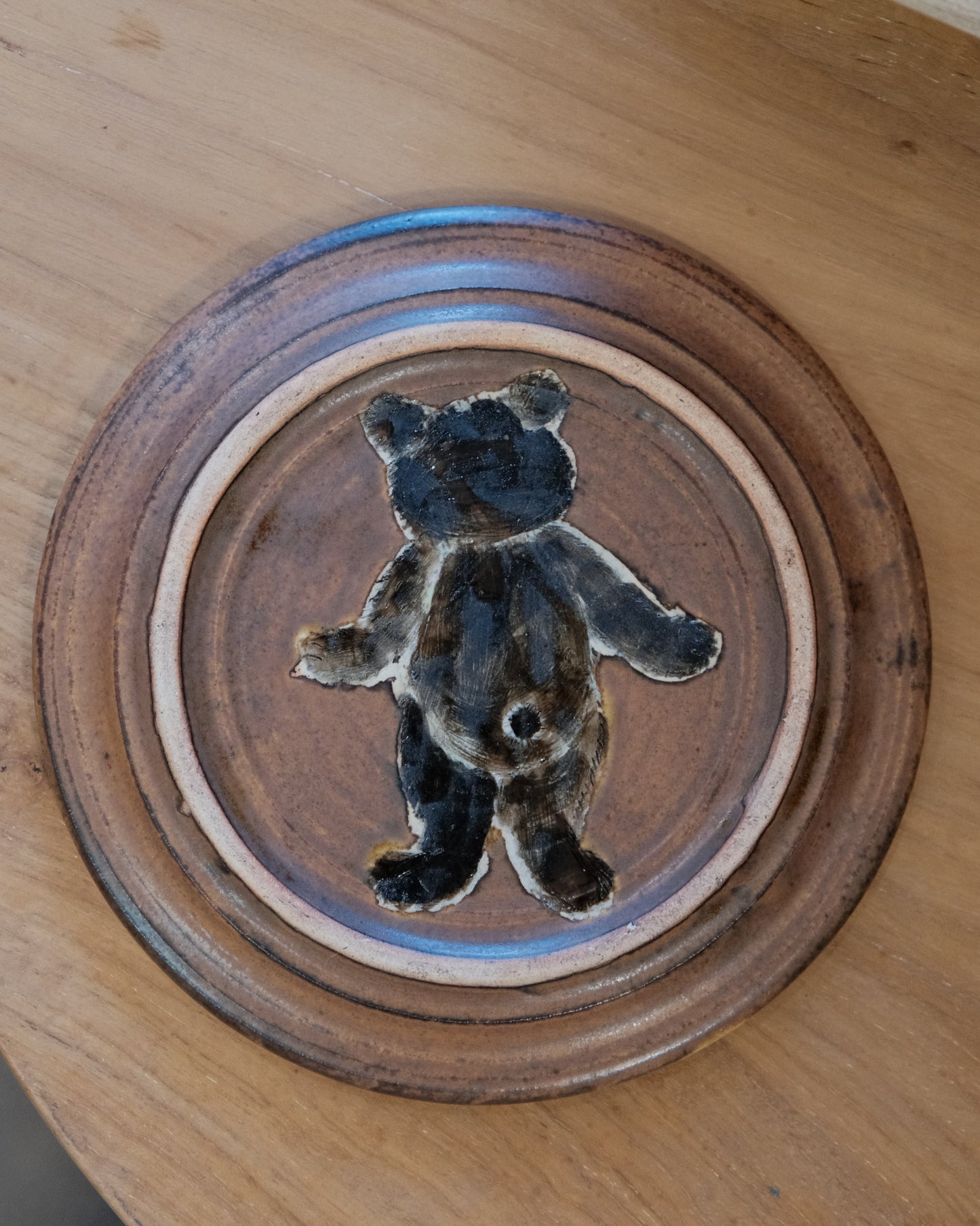 KONGARISHA-コンガリ舎 Bear Round 6inch Dessert plate (#15)