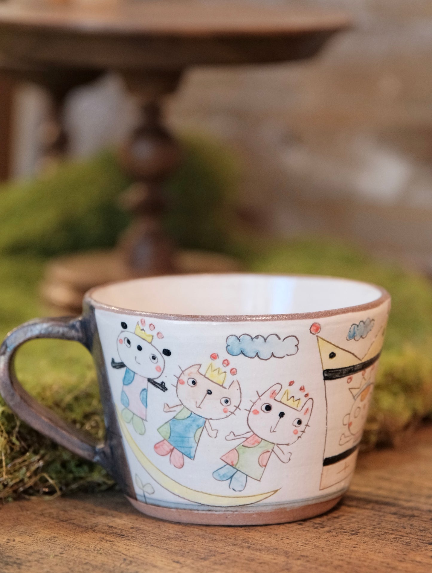 野村典子-Noriko Nomura Handmade Storybook Collection Soup Mug (#2）