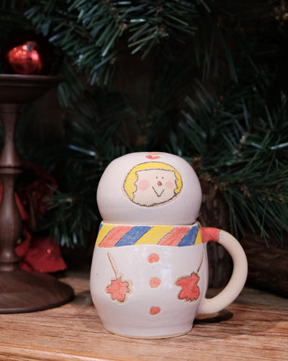 COSAEL-Christmas special Limited Handmade Snowman cup #2