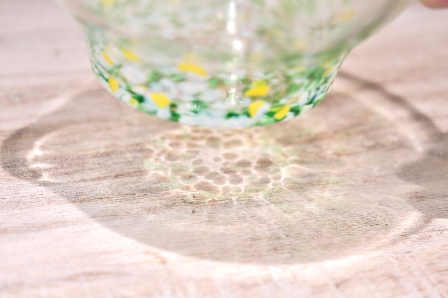 Handblown Glass Spouted  Matcha Bowl