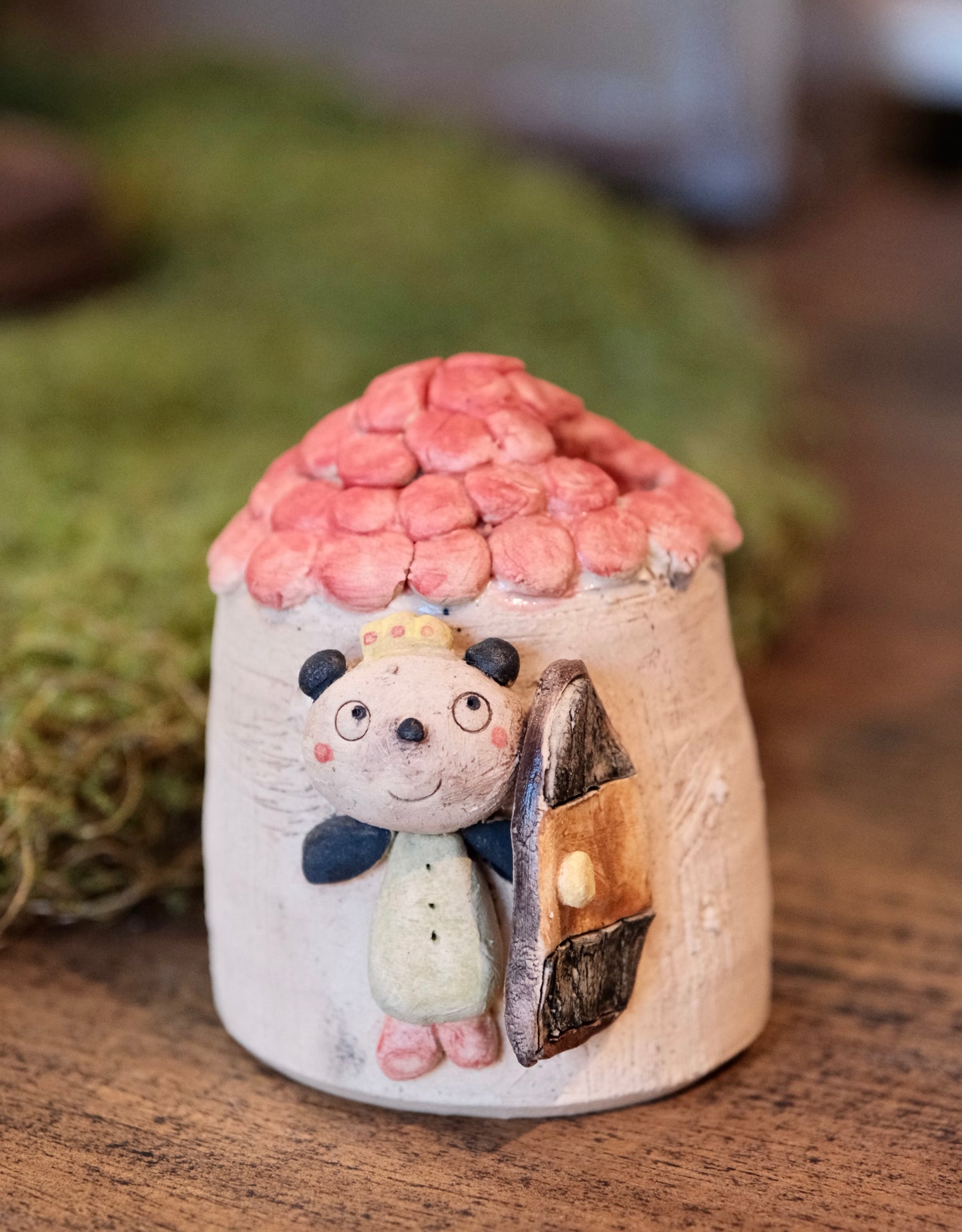 野村典子-Noriko Nomura Handmade Storybook Collection Flower vase (#4）