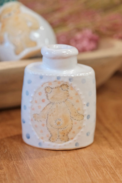 KONGARISHA-コンガリ舎 Handmade Bear Mini Flower vase