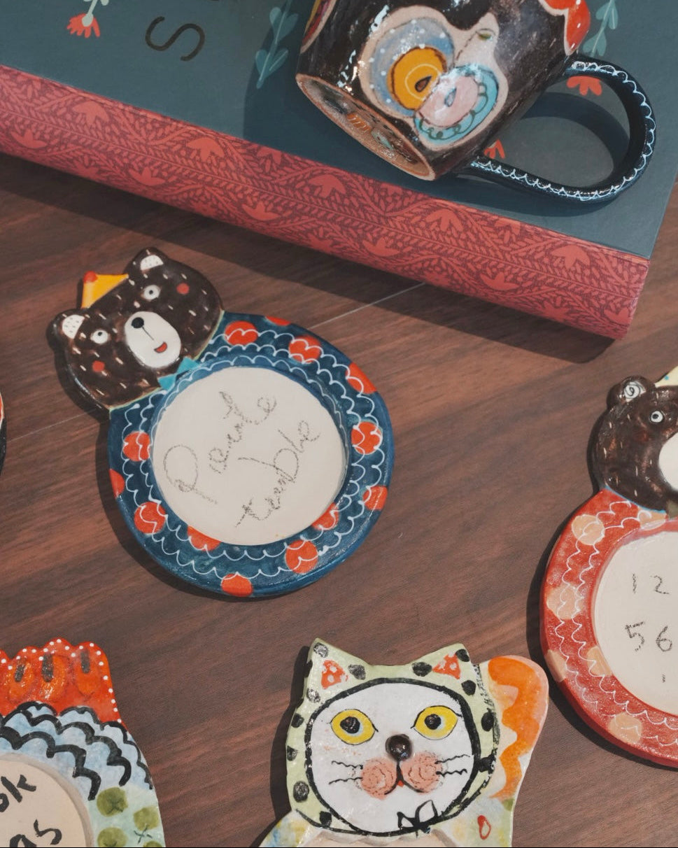 KATURA-Handmade Ceramic Cup costers