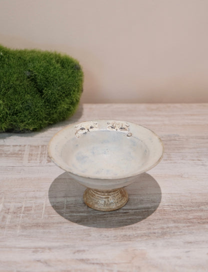 【2026 Exhibition】Acne pottery Studio handmade small goblet cup (Cat）