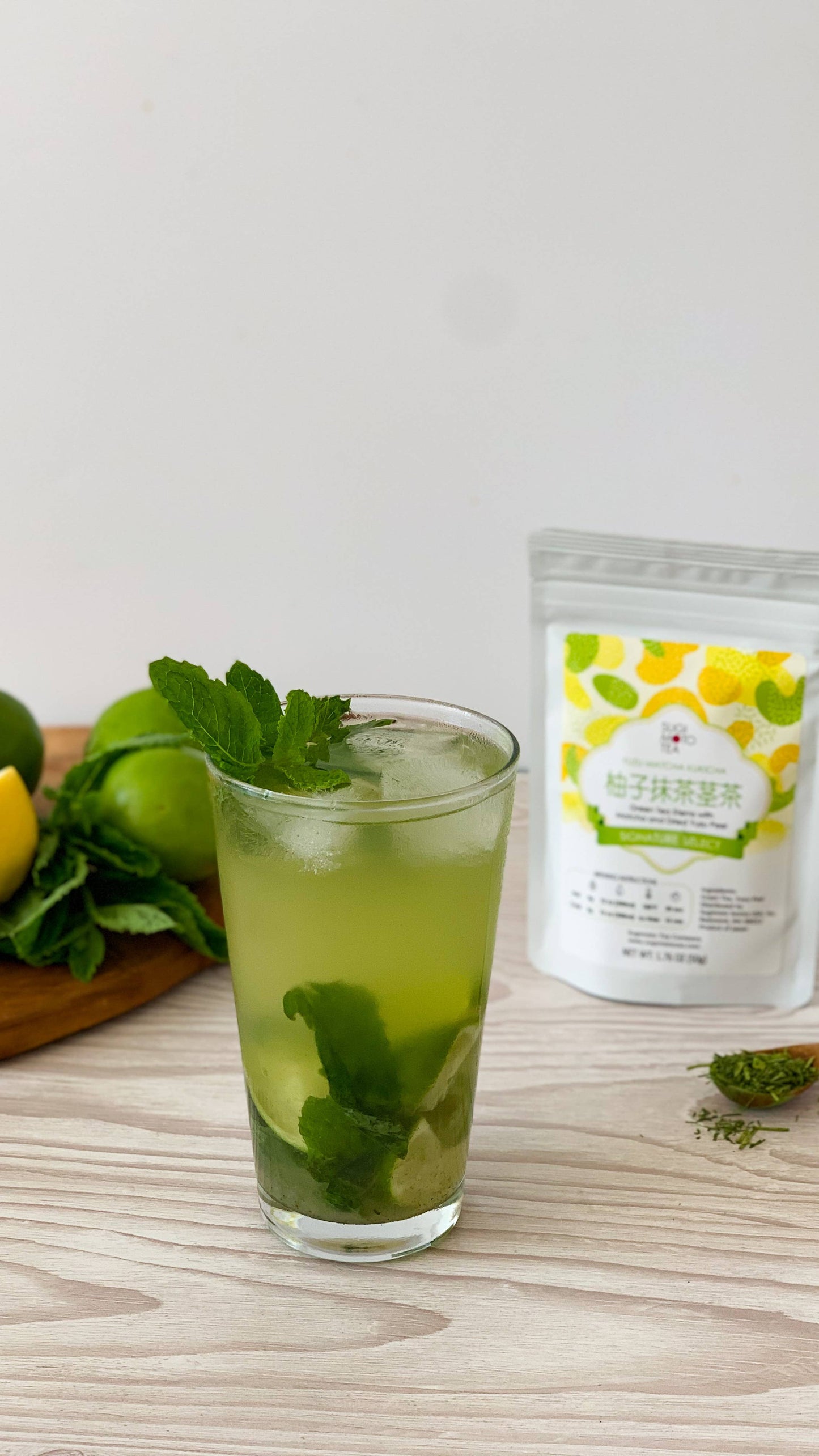 Sugimoto Tea Company - Yuzu Matcha Kukicha 50g Loose Leaf - Green Tea with Yuzu