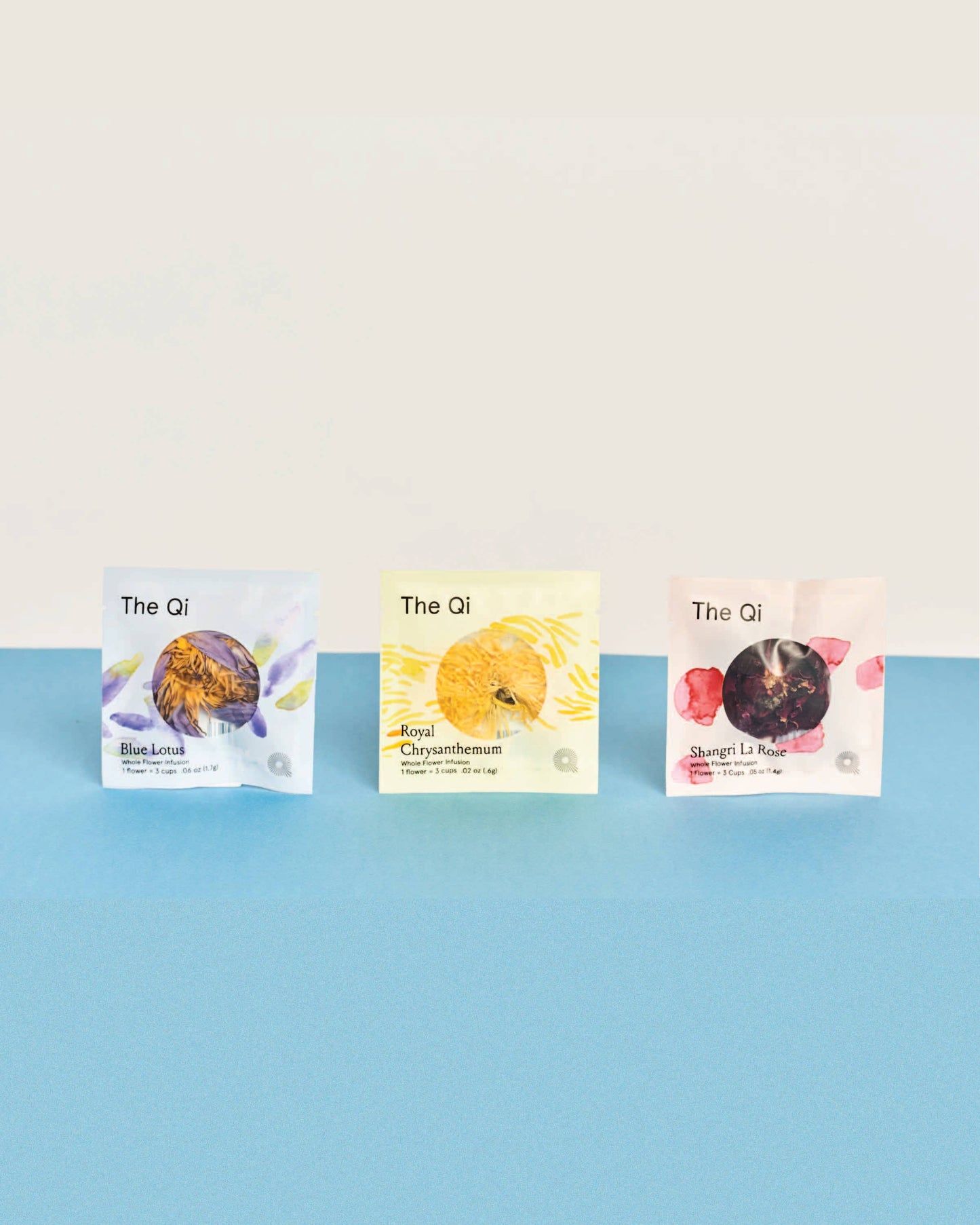 The Qi - Individually Wrapped Flower teas (herbal tea)
