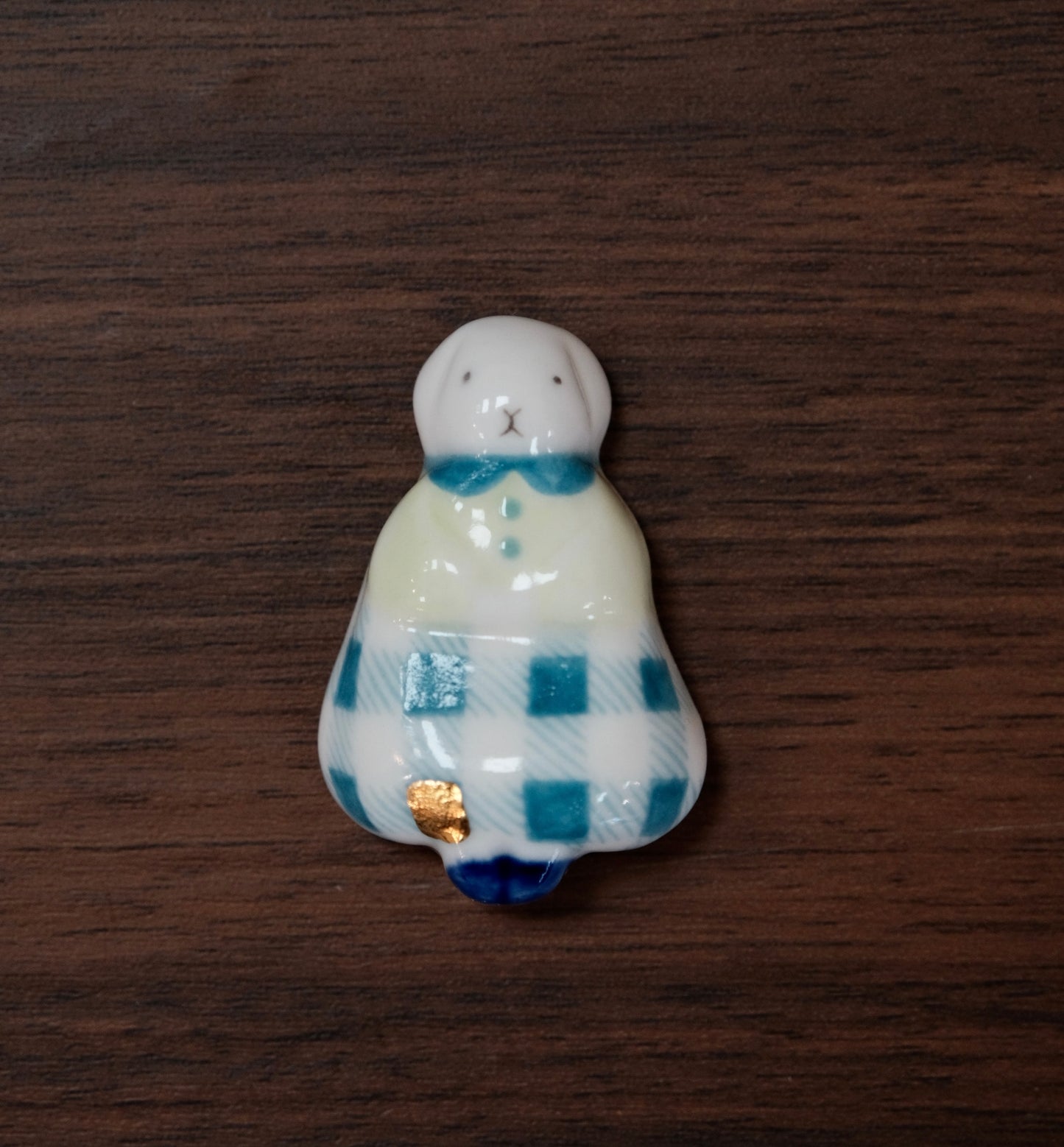 Misa Omote-表 美沙 Kutani Artist Handmade chopstick rest